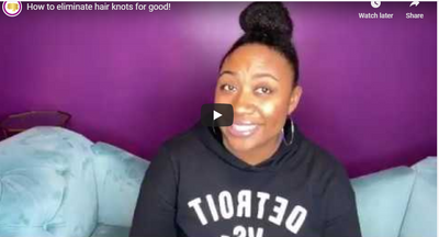 How to eliminate hair knots for good!