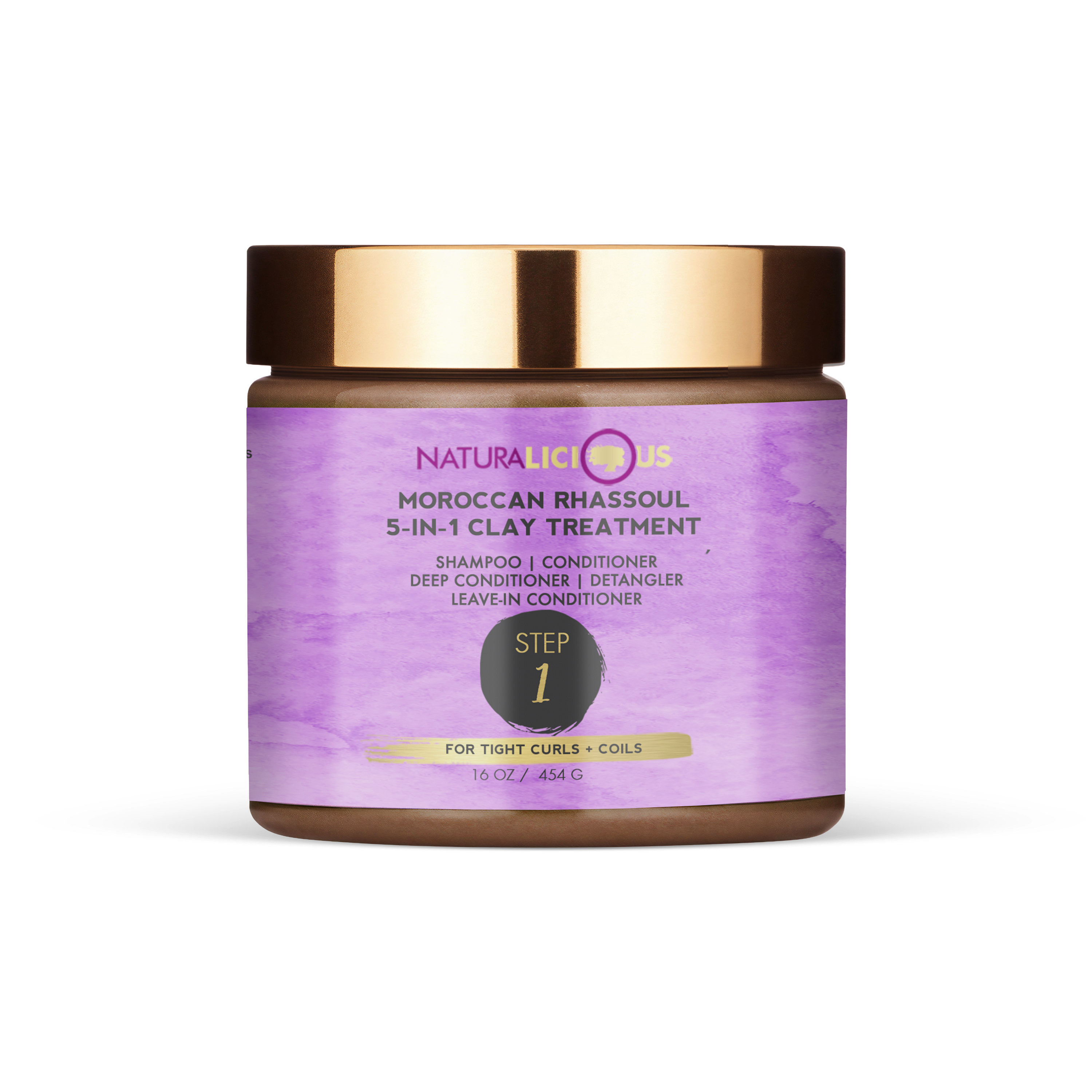 Moroccan Rhassoul 5-in-1 Clay Treatment (Step 1)