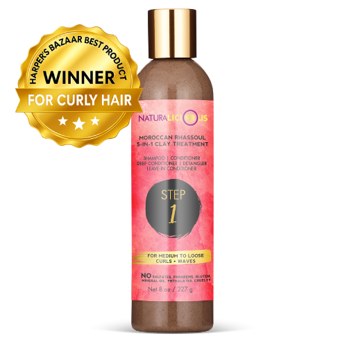 Naturalicious Step 1: Moroccan Rhassoul 5-in-1 Clay Treatment