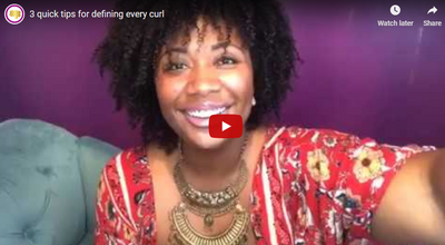3 quick tips for defining every curl