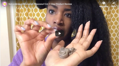 Naturalicious Moroccan Rhassoul 5 in 1 Clay Product Review