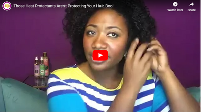 Those Heat Protectants Aren't Protecting Your Hair, Boo!