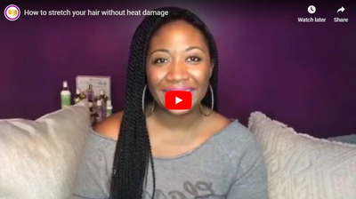 How to stretch your hair without heat damage