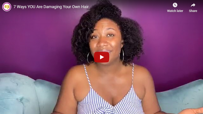7 Ways YOU Are Damaging Your Own Hair