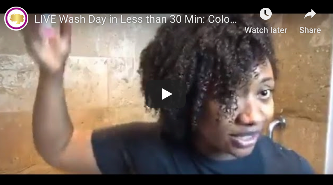 LIVE Wash Day in 18 Minutes