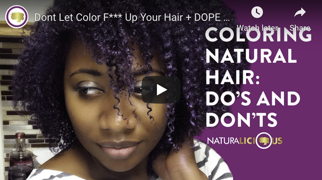 Dont Let Color F*** Up Your Hair