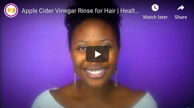 How to Do  an Apple Cider Vinegar Rinse the RIGHT Way
