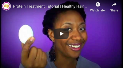 Protein Treatment Tutorial | Healthy Hair Care
