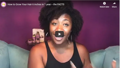 How to Grow Your Hair 6 inches in 1 year -- the FACTS