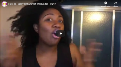 How to Finally Get a Great Wash n Go - Part 1
