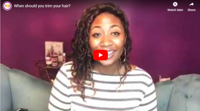 When should you trim your hair?