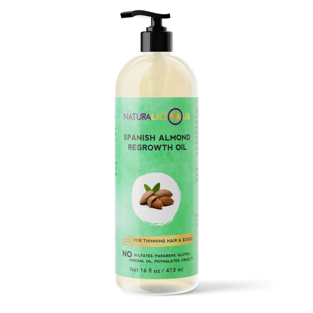 Naturalicious Spanish Almond Regrowth Hair Oil