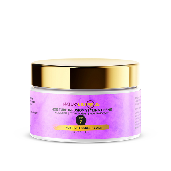Step 2: Moisture Infusion Styling Creme (For Tight Curls