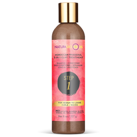Moroccan Rhassoul 5-in-1 Clay Treatment (Step 1)