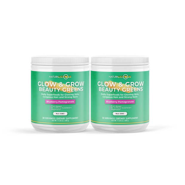 BOGO 50% Off Glow & Grow Beauty Greens - 12 Days of Christmas