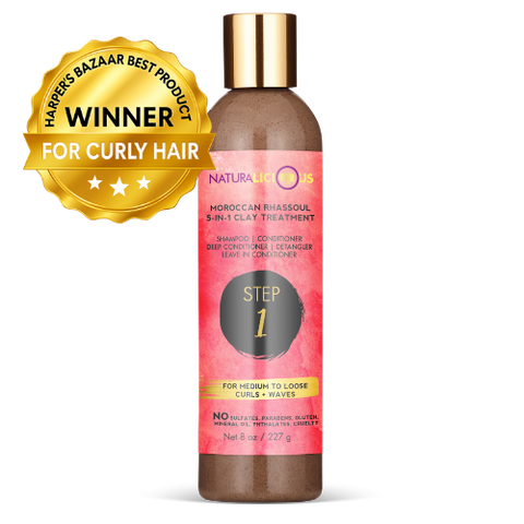 Naturalicious Step 1: Moroccan Rhassoul 5-in-1 Clay Treatment