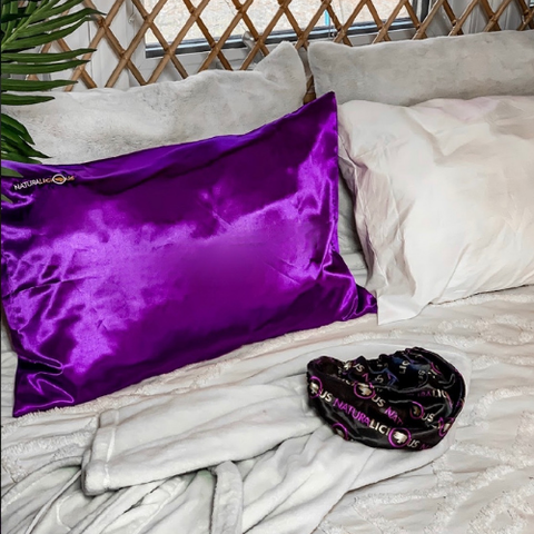 100% Charmeuse Satin Pillowcase